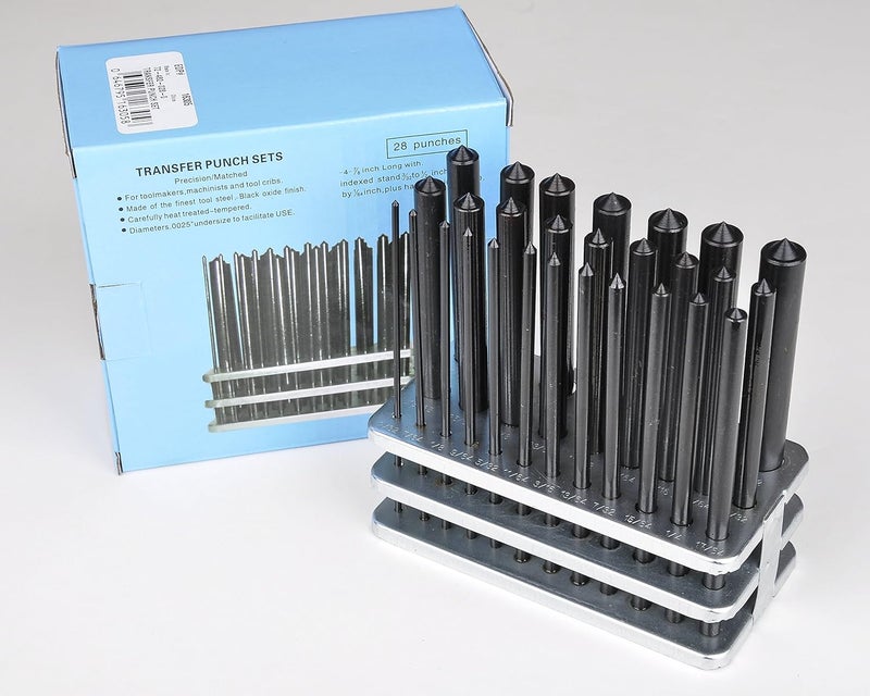 Fowler 52-482-028-0 Steel Transfer Punch Set with Index Stand, 28 Piece - Image 3